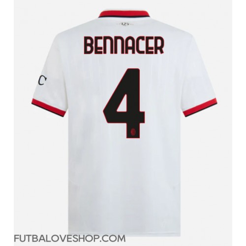 Dres AC Milan Ismael Bennacer #4 Preč 2024-25 Krátky Rukáv